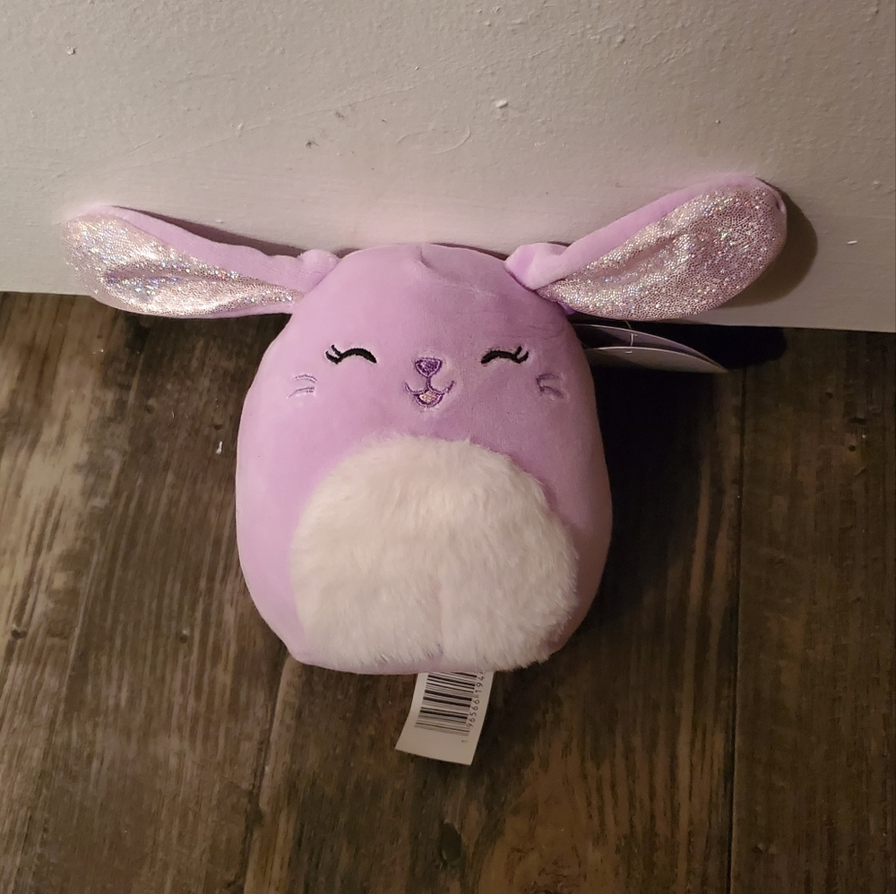 4.5" Purple Bunny - "Bubbles"  Limited Easter Edition Squishmallow